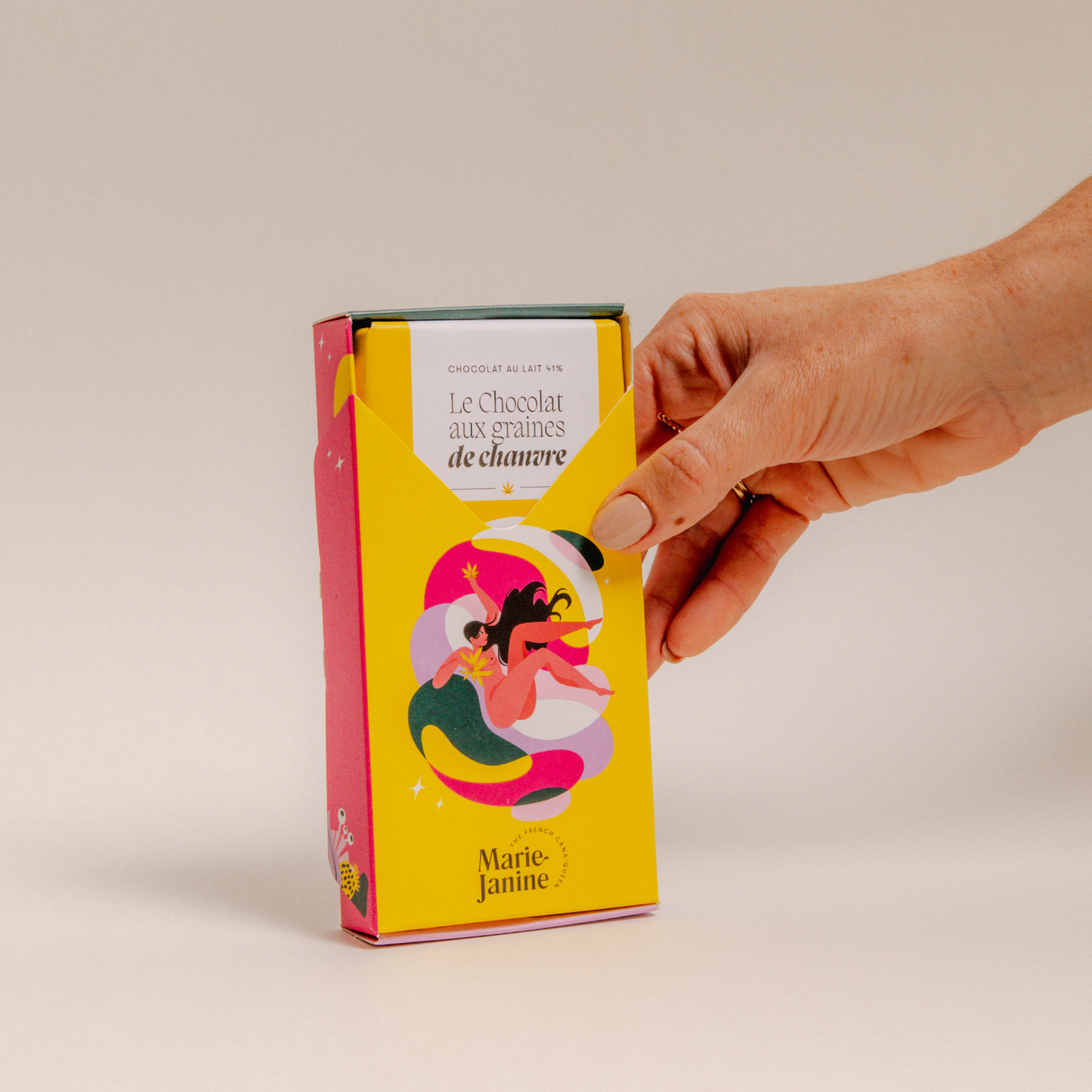 Coffret de 3 chocolats au CBD