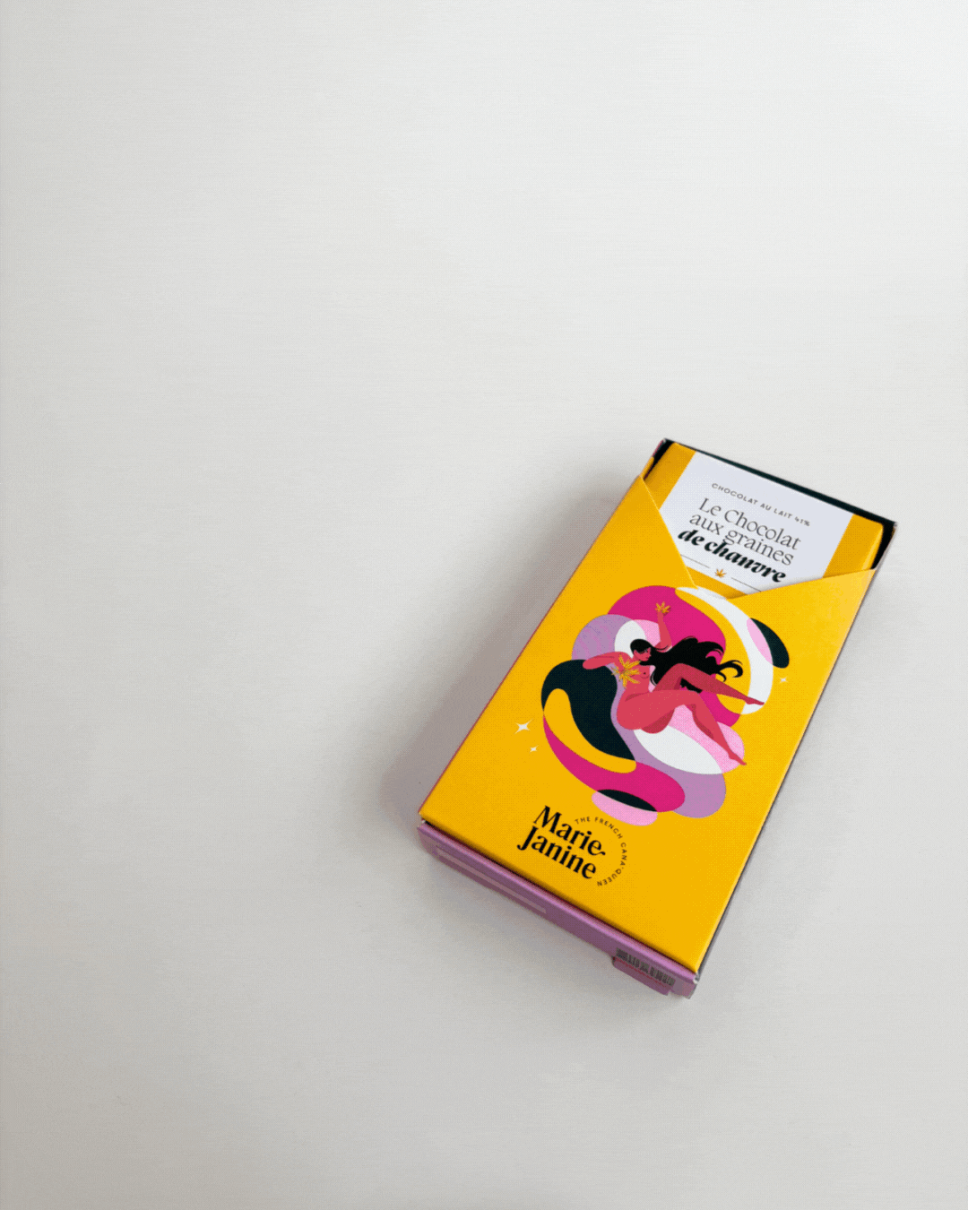 Coffret de 3 chocolats au CBD