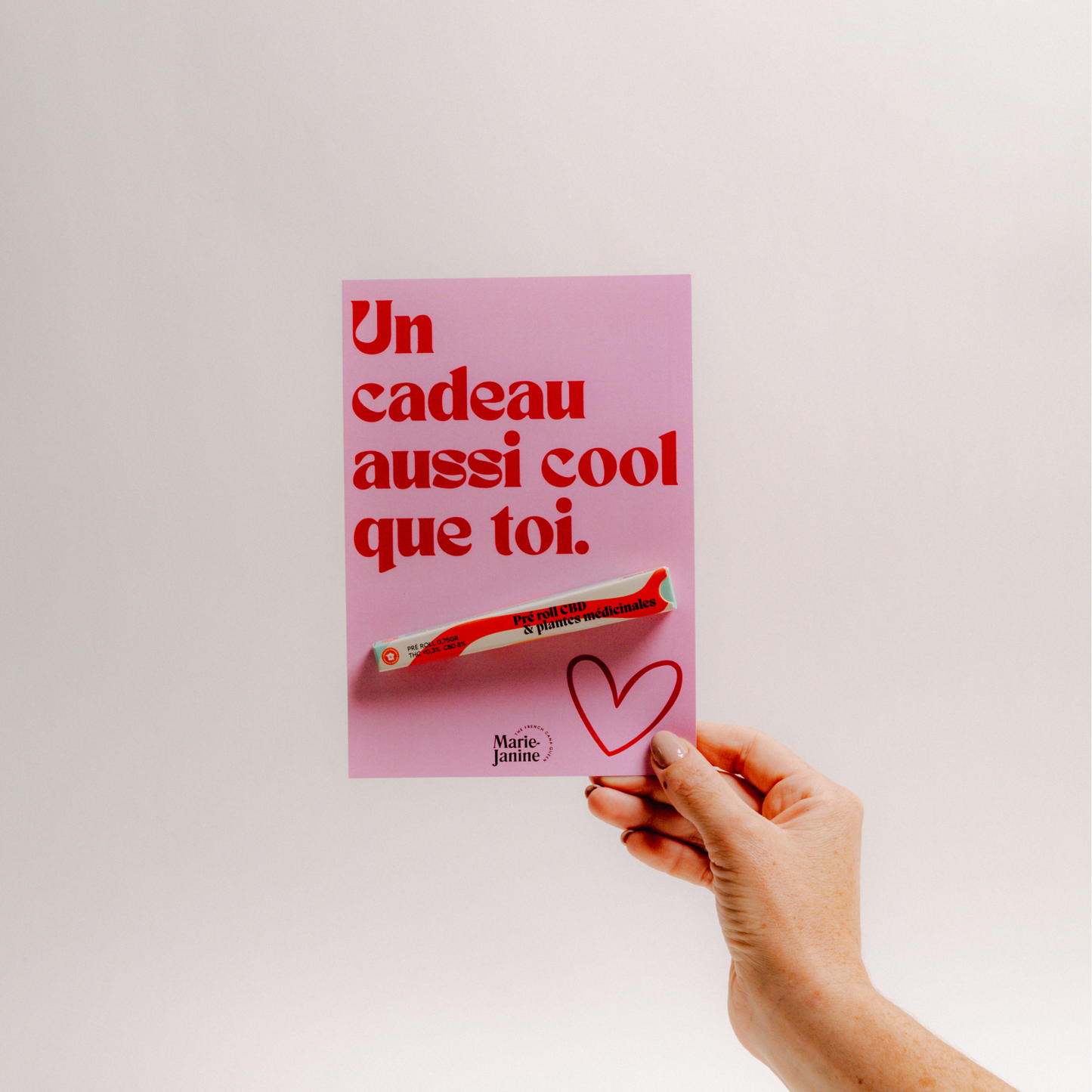 Carte cadeau pré-roll CBD