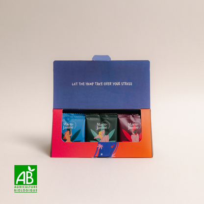 Coffret thés et tisanes au CBD