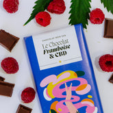 Chocolat noir, framboise et CBD - En précommande