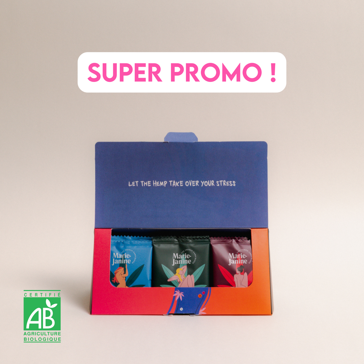 Coffret thés et tisanes au CBD